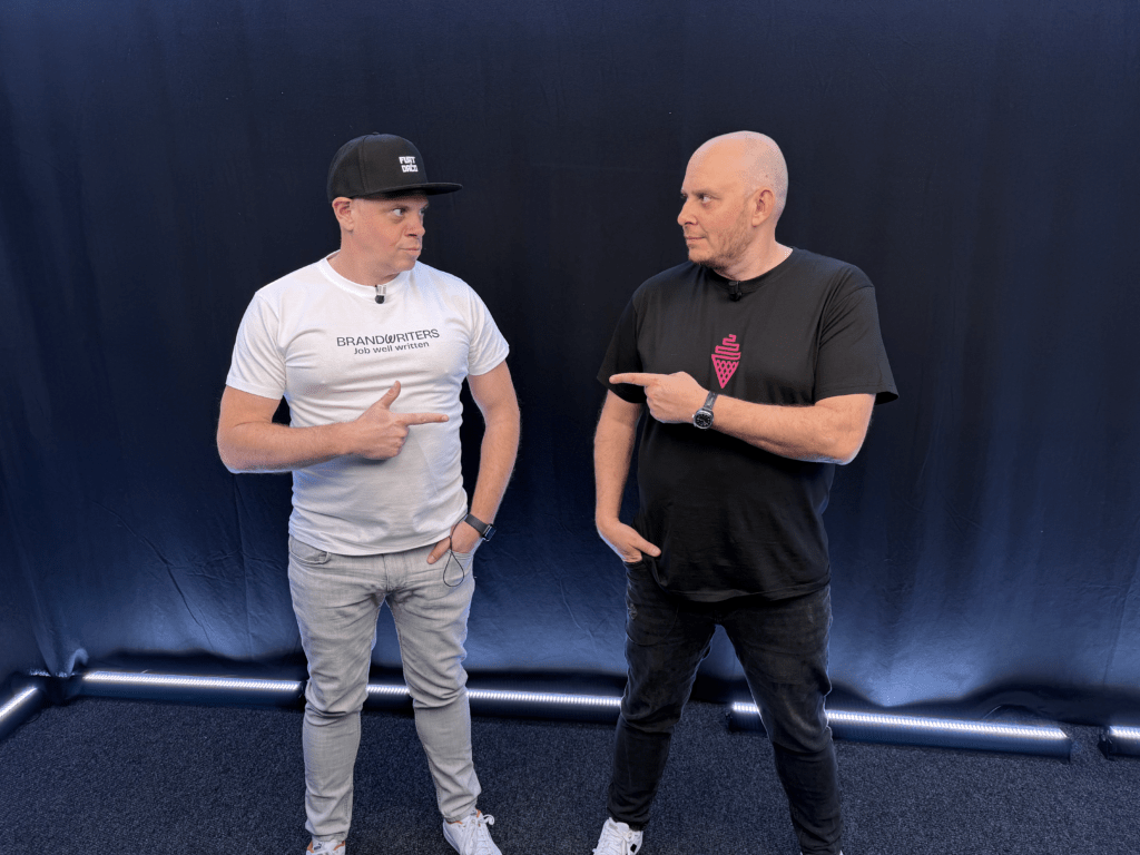 Danny Výcha a Andrej Csino si vymenili identity a chystajú workshop Identita o brandingu a LinkedIne.